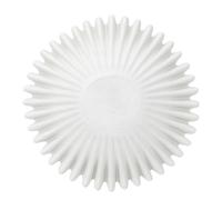 PUSOKEI Décorative en Résine Moderne à Bords Festonnés pour Centre de | Artisanat artisanal à bords volants, forme organique cannelée, accent de table d\'entrée, plateau fourre-tout à bijoux