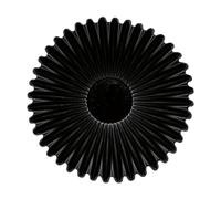 PUSOKEI Décorative en Résine Moderne à Bords Festonnés pour Centre de | Artisanat artisanal à bords volants, forme organique cannelée, accent de table d\'entrée, plateau fourre-tout à bijoux