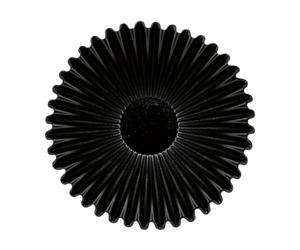 PUSOKEI Décorative en Résine Moderne à Bords Festonnés pour Centre de | Artisanat artisanal à bords volants, forme organique cannelée, accent de table d\'entrée, plateau fourre-tout à bijoux