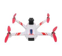 PUSOKEI Drone à Télécommande avec écran, Quadcoptère de Caméra 4K avec Moteur sans Balais, évitement des Obstacles à 4 Voies, Rouleaux à 360 °, Tournage Horizontal Vertical vers Le Bas (Rouge)
