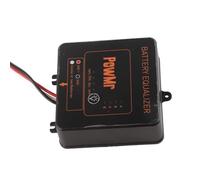 PUSOKEI Égaliseur de Batterie Solaire 2X12V |Équilibreur de Système Noir avec Protection Inverse pour Les Approvisionnements en énergie