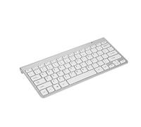 PUSOKEI Ensemble Clavier et Souris sans Fil, Souris et Clavier sans Fil étanches à l'eau Ultra-Fine 2,4 GHz pour PC, Ordinateurs de Bureau, Ordinateurs, Ordinateurs Portables (Silver)