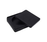 PUSOKEI Ensemble de Plateaux à Encre de Calligraphie Portables |Substitut de Pierre à Encre en Plastique avec Couvercle, 10 Pièces, pour étudiants (10PCS)