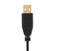 PUSOKEI Fil de Souris de 2,2 M / 7,22 Pieds pour Razer Naga 2014 Remplacement du Câble de Souris Razer Naga 2014 avec Connecteur USB plaqué Or et Connecteur à 5 Broches