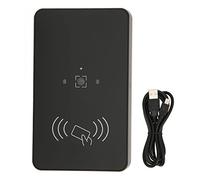 PUSOKEI Lecteur de Carte RFID USB, Lecteur de Carte EM Intelligent, Scanner de Code-Barres QR/1D/2D, Lecteur de Carte magnétique Portable avec Prise en Charge du câble