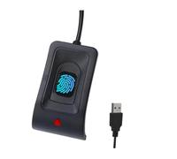 PUSOKEI Lecteur d'empreintes digitales USB, mini scanner d'empreintes digitales pour PC, tactile à 360 ° et correspondance biométrique rapide, lecteur d'empreintes digitales Wins Hello pour Wins 10/11