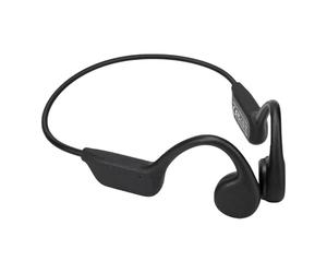 PUSOKEI Lecteur MP3 à Conduction Osseuse 32 Go |Écouteurs Bluetooth étanches IPX8 pour la Natation, la Course à Pied et Le Cyclisme (Black)