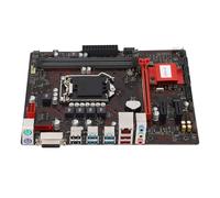 PUSOKEI M ATX Carte mère de bureau LGA 1151 avec emplacement CPU DDR4 2133 MHz pour Core i7 i5 i3 Pentium Celeron 14 nm CPU avec interface PCI E 3.0 DVI Alimentation 5 phases