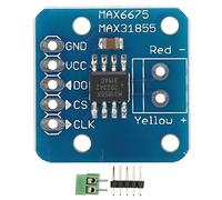 PUSOKEI MAX31855 Module de thermocouple de Type K, capteur de température précis, Mesure de -200 ℃ à + 1350 ℃, pour détecter la différence de température Entre Les extrémités Chaudes et Froides