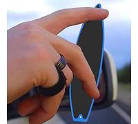 PUSOKEI Mini Planche de Surf Lisse pour Débutants, Améliore Les Compétences de Coordination des Doigts, Bleu Jaune Rouge Vert, 10 * 3 * 0.4cm (Yellow)