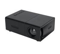 PUSOKEI Mini Projecteur, 1920x1080p Full HD Portable Movie Projecteur avec Une luminosité 100ANSI 6000lm et en Haut-Parleur intégré, Compatible avec Smartphone TV Stick