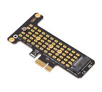 PUSOKEI NVMe M.2 vers PCIe X1 Riser Card, PCIe X1, X4, X8, X16, PCI-e Adapter Converter Multiplier Aluminium Heat Transfer, pour M Key M.2 SSD