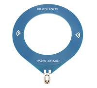 PUSOKEI Petite Antenne BB, Antenne Donut MW SW à Large Fréquence 9,9 KHz-181 MHz, Mini Portable avec Connecteur SMA, Réception Directionnelle pour Les (Aiguille intérieure à Filetage Interne)