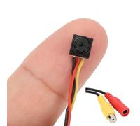 PUSOKEI Petite Caméra de sécurité CCTV NTSC CVBS 6x6, Mini Caméra Vidéo D'intérieur avec Sortie AV CMOS 800TVL pour Remplacement Domestique, Compensation Automatique du Rétroéclairage