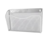 PUSOKEI Pochette Murale en Treillis Métallique pour Documents de Bureau | Construction en fer durable, panier de rangement vertical, conception de montage mural suspendu, trieur de courrier au