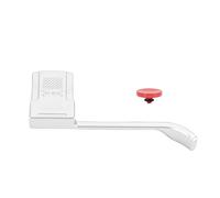 PUSOKEI Poignée de Pouce en Métal pour Fuji X-E5, Poignée de Pouce avec Bouton D'obturation et Conception à Couverture Complète de la Chaussure Chaude, Coussinets en Silicone Intégrés, (Silver)