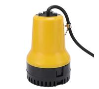 PUSOKEI Pompe de Cale à Courant Continu 12 V, Pompe Utilitaire Submersible 1110 GPH, de Transfert Portable 45 W pour Drainage de Jardin d'étang de Piscine, à Eau électrique