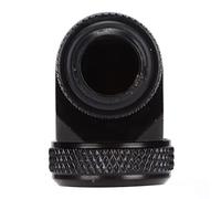 PUSOKEI Raccord de Refroidissement par Eau G1/4, Adaptateur D'extension Mâle à Femelle pour Tube Dur Rotatif à 360 °, Raccord pour Tube Dur PETG/PMMA 14 Mm/0,56 Po avec Bague D'étanchéité (Noir)