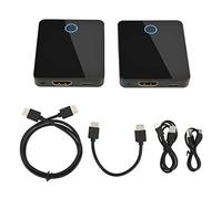 PUSOKEI Récepteur D'émetteur HDMI sans Fil, Kit D'extension sans Fil HDMI Numérique, Récepteur D'émetteur AV 4K 1080p HD 3D pour Les Jeux de Théâtre à Domicile de Conférence (Gamme 30m)(Bin 810)