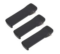 PUSOKEI Remplacement de Sangle Radio Solide et Durable Facile à Installer pour XTS 3000 XTS 2500 APX6000, 3 Pièces Portables, Solidement Fixées pour Le Personnel de sécurité