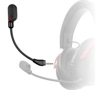 PUSOKEI Remplacement du Micro amélioré pour Casque de Jeu Cloud Ill, Microphone de Secours Détachable à Suppression de Bruit de 3,2 Mm avec Indicateur LED Muet