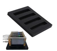 PUSOKEI Support à 4 Emplacements pour NerdMiner V2 2,8 Pouces Bitcoin Crypto Lottery Miner, Gain de Place, Support de Base de Minage Bitcoin, Solution de Stockage de Bureau