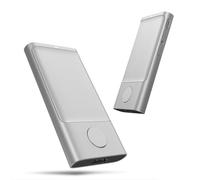 PUSOKEI Télécommande de Présentation sans Fil avec Air Mouse, Contrôle de Présentation Rechargeable USB C avec Pointeur Rouge pour Téléphones, Tablettes, Ordinateurs Portables