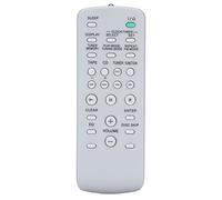 PUSOKEI Télécommande pour Système Hi-FI , Télécommande de Remplacement pour MHC-GX450 CMT-NE3 MHC-GX250 MHCGX450 CMTNE3 Mini Chaîne Stéréo Hi FI