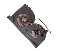 PUSOKEI Ventilateur de Refroidissement CPU GPU 4 Broches, Ventilateur de Refroidissement Interne pour Ordinateur Portable à Dissipation Thermique Rapide DC 5V pour MSI GS63VR pour GS63 pour GS73 pour