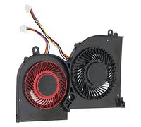 PUSOKEI Ventilateur Interne CPU Gpu 4 Broches pour Ordinateur Portable, Ventilateur de Refroidissement Heatdink DC 5 V 0,5 A Ventilateur CPU Gpu pour MMSI Gs65 MS 16q2 for 16q2 CPU CW for 16q2 Gpu CW