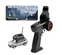 PUSOKEI Voiture RC avec Caméra, 1:64 Mini Télécommande de Télécommande avec Appareil Photo FPV 720p, Contrôle de L'application à Distance et WiFi 2.4g, pour la Photo et la Vidéo HD