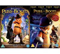 Puss In Boots 1-2 DVD Collection - Dreamworks Presents Puss In Boots / Puss In Boots: The Last Wish DVD