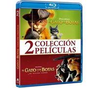 Puss in Boots 1 + 2 / El gato con botas Pack 1-2 (Blu-ray) G