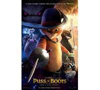 Puss in The Boots The Last Wish Poster 30 x 40 cm