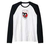 Pussy Deluxe Shield Pink Star Eyes Cat Manche Raglan