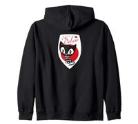 Pussy Deluxe Shield Pink Star Eyes Cat Sweat à Capuche