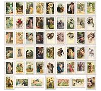 Pusteblume Grusskarten Lot de 52 cartes postales de mariage, cadeau de mariage créatif pendant 52 semaines, une carte postale vintage d'amour chaque semaine (vintage)