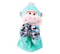 Pusti en peluche, marionnettes pour animaux - Marionnettes à la main animale avec sons et action de boxe, en peluche éducative pour l'enseignement préscolaire