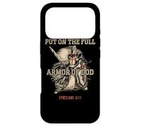 Put on The Full Armor God Christian Religious Quote Coque pour iPhone 17 Pro