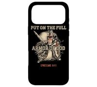 Put on The Full Armor God Christian Religious Quote Coque pour iPhone 17 Pro Max