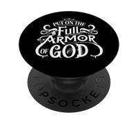 Put on The Full Armor of God PopSockets PopGrip Adhésif