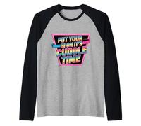 Put Your Gi on It's Cuddle Time Jiu Jitsu blagues - Manche Raglan