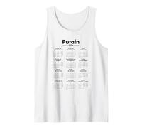 Putain 2026 - Calendrier Humour Jeux de Mots Débardeur