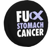 Putain De Cancer De L'Estomac Housse Roue De Secours Résistant À La Saleté Couverture De Roue De Secours Durable Housse Pneu De Rechange Universelle pour Camion SUV Auto Remorque 16inch