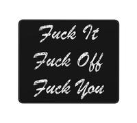 Putain, Dégage, Va Te Faire Foutre Mousepad Petit Mouse Pad Confort Tapis De Souris Gaming pour Ordinateur Jeu Travail 25X30Cm