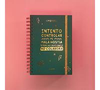 Puterful - Agenda scolaire 23/24 - Mala hostia Deluxe - Planificateur scolaire - Semaine vue - Agenda avec messages amusants - Format A5-2023/2024-12 mois - Septembre 2023 à Août 2024