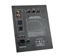 Puthernm 220 V HiFi Mono 350 W Caisson de Basses Robuste Carte Amplificateur Actif Numérique Pure Bass Système Audio Domestique Prise UE Installation Facile Facile à Utiliser