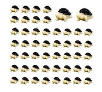 Puthernm 50 Pièces Mini Figurines d'animaux de la Jungle Résine Minuscules Animaux Miniatures Animaux Sauvages Miniatures Accessoires de Jardin,A