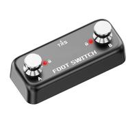 Puthernm Amplificateur Commutateur au Pied Externe Commutateur au Pied Double Pédale Commutateur Momentané