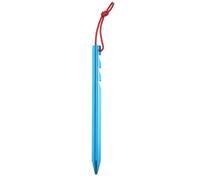 Puthernm Clous de Sol Triangulaires Multi-Dents en Alliage D'Aluminium Bleu pour Extérieure Clous de Sol Fixes 18 cm Installation Facile